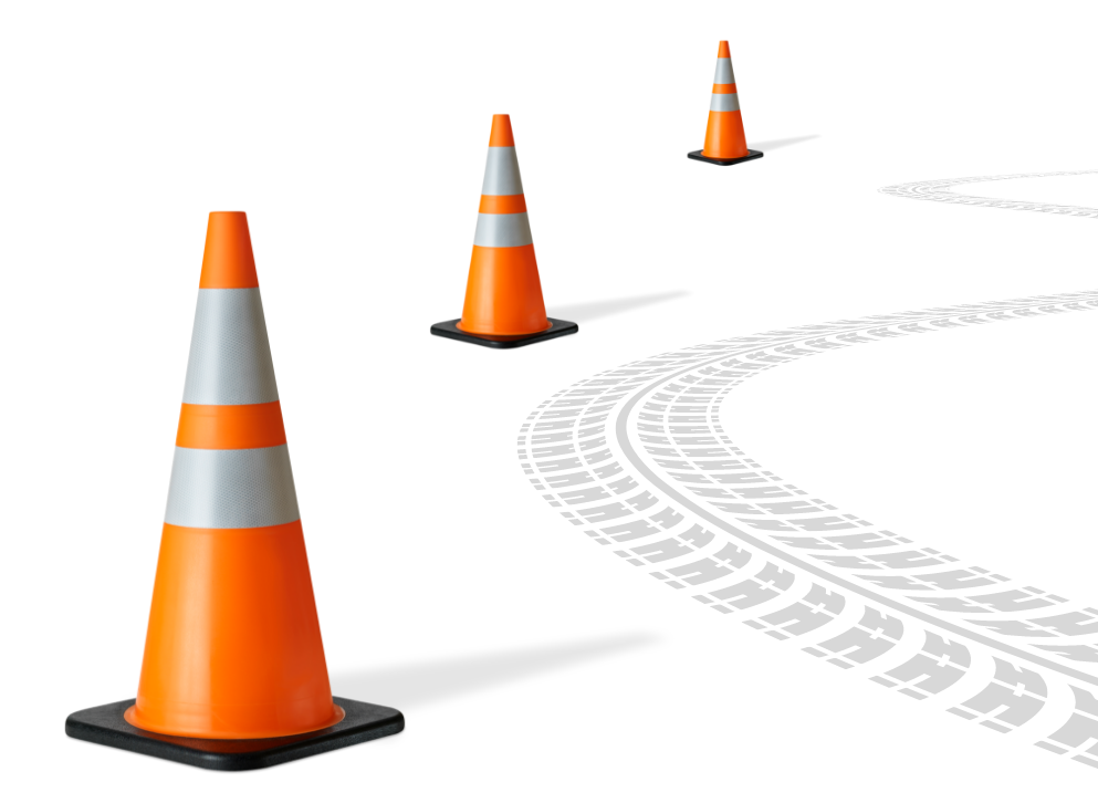 Graphic of Traffic Cones